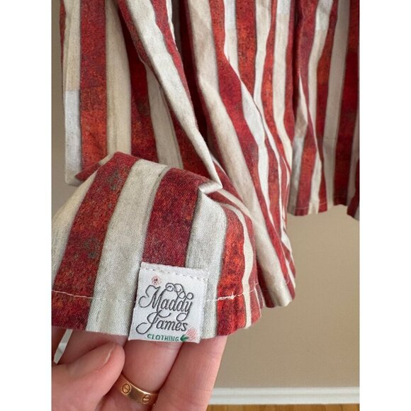 Patriotic Stars and Stripes Kids Dress - Picture 5 of 10